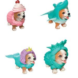 Schylling 4 Pocket Pups Squeeze Party Puppies- Adorable Removable Costum…